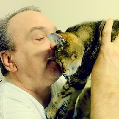 Keith_P Keith and his cat