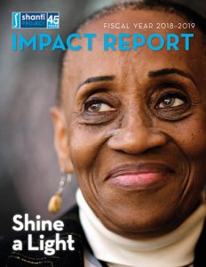 Shanti FY18-19 Impact Report Cover