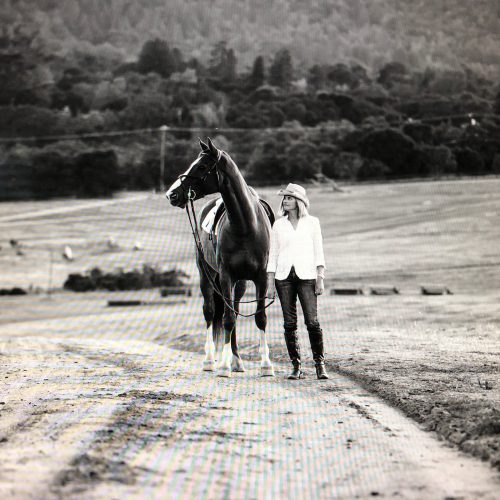 Shanti Supporter Kristin Crosland at Woodside Horse Park