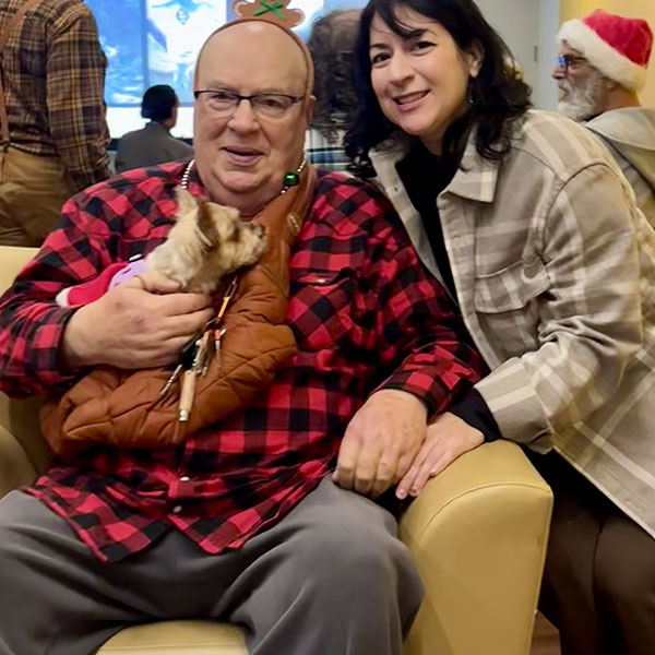 Homer and Andie, HIV Client and Peer Support Volunteer